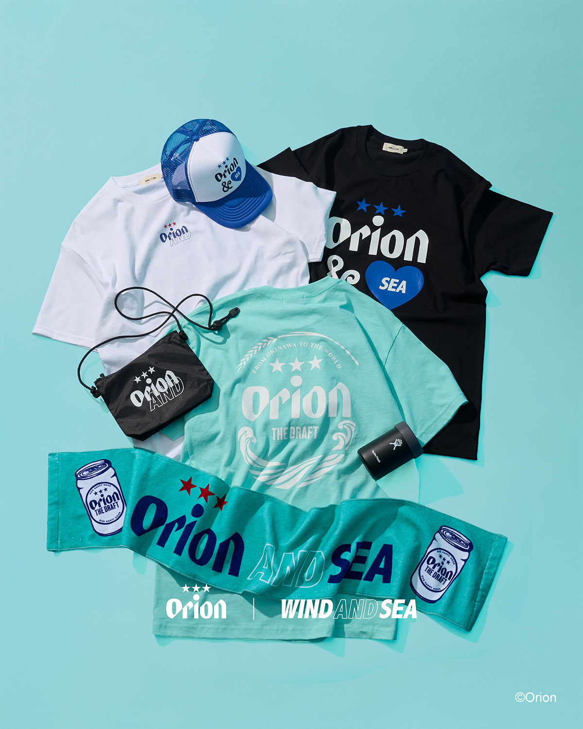 ORION BEER x WDS BACK GRAPHIC S/S TEE
