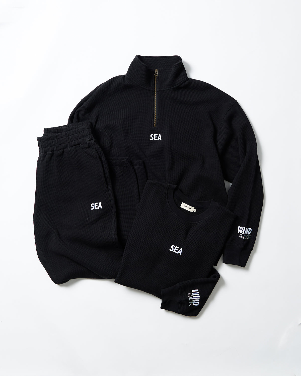 HEAVY WAFFLE L/S TEE
