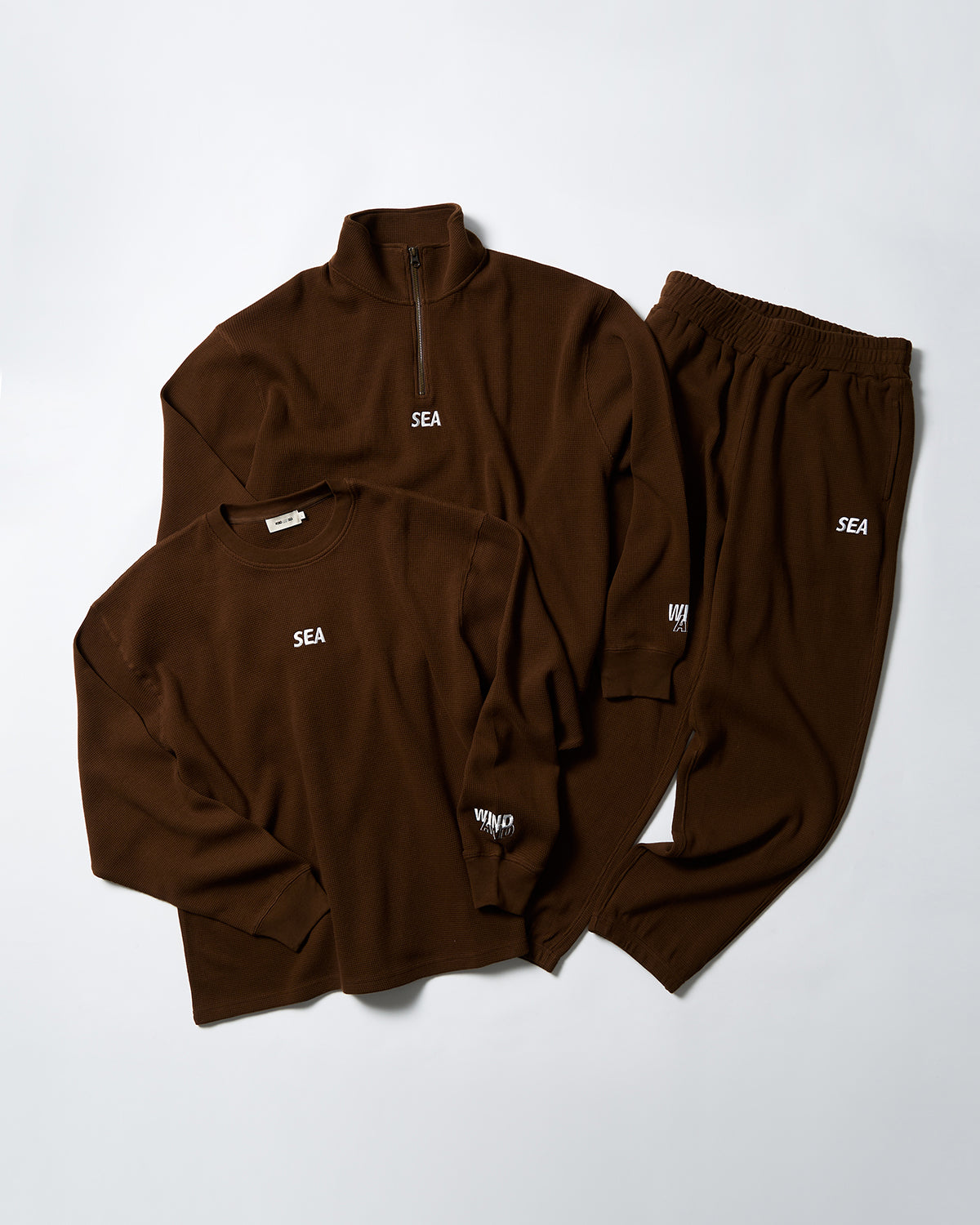 HEAVY WAFFLE SWEAT PANTS