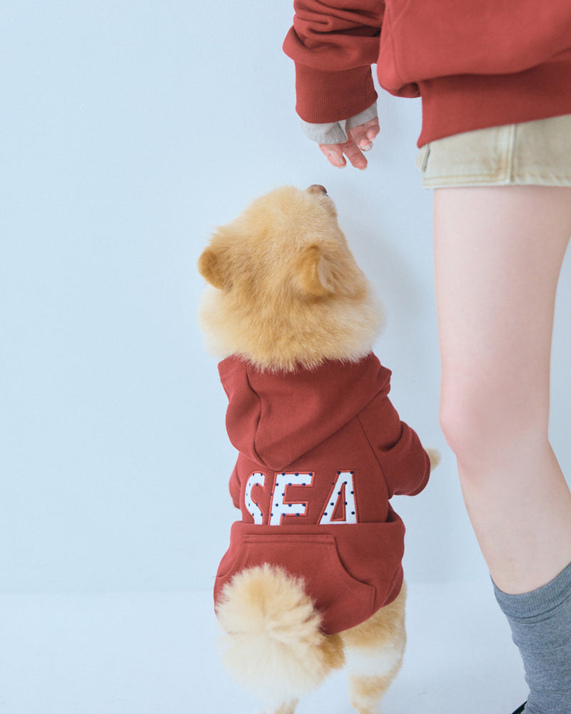 DOT SEA PATCH DOG SWEAT