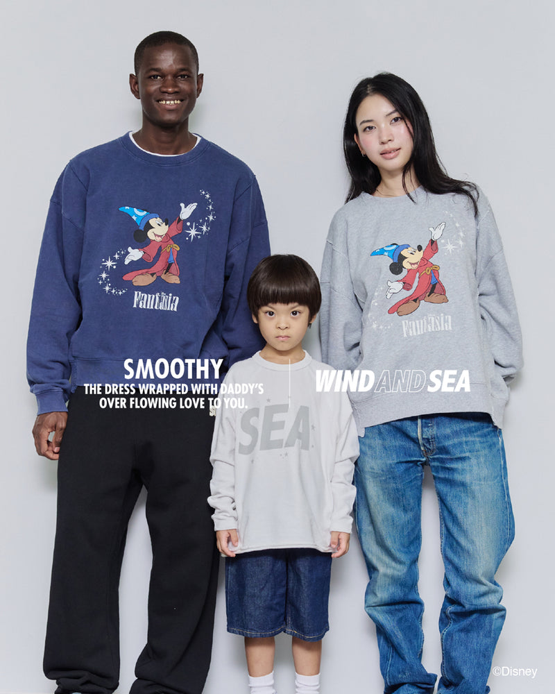 SMOOTHY x WDS FANTASIA KIDS RAGLAN TEE