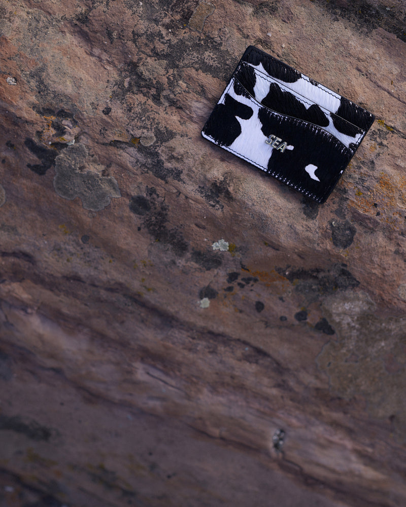 COW LEATHER CARD CASE