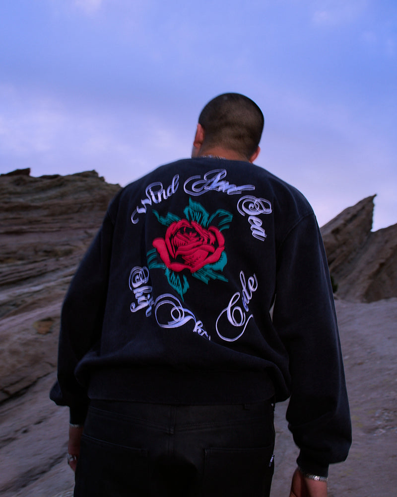 ROSE LOGO SWEATSHIRT