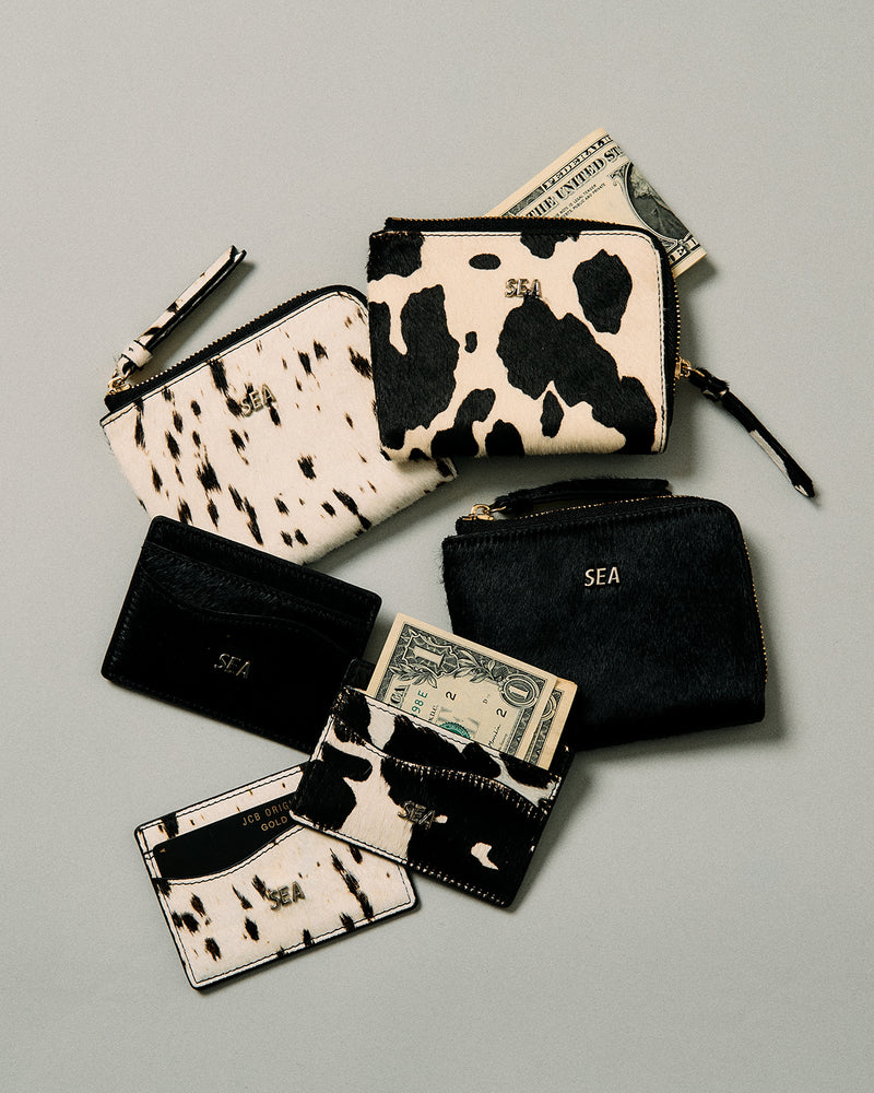 COW LEATHER CARD CASE