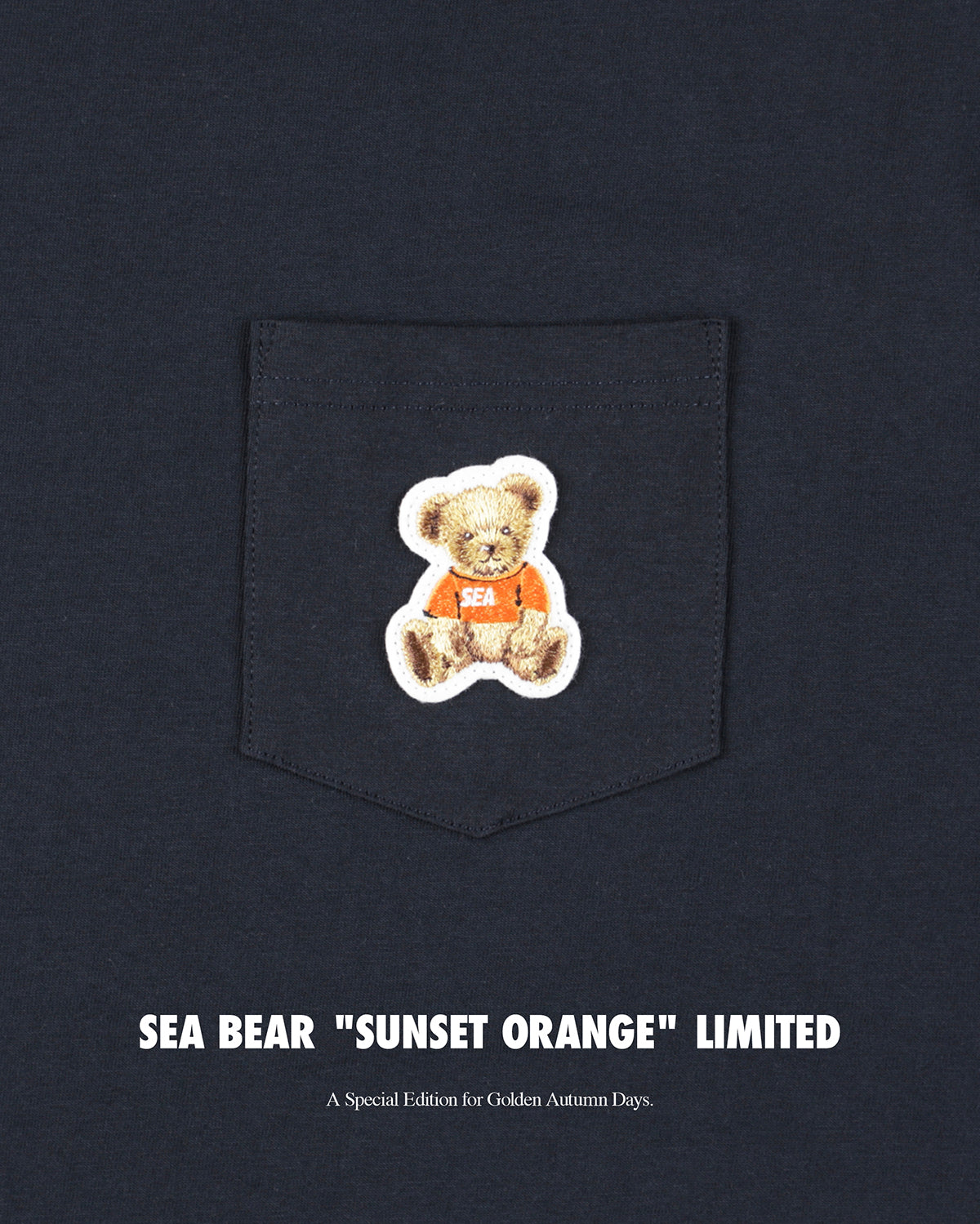 SEA BEAR L/S TEE (ORG)