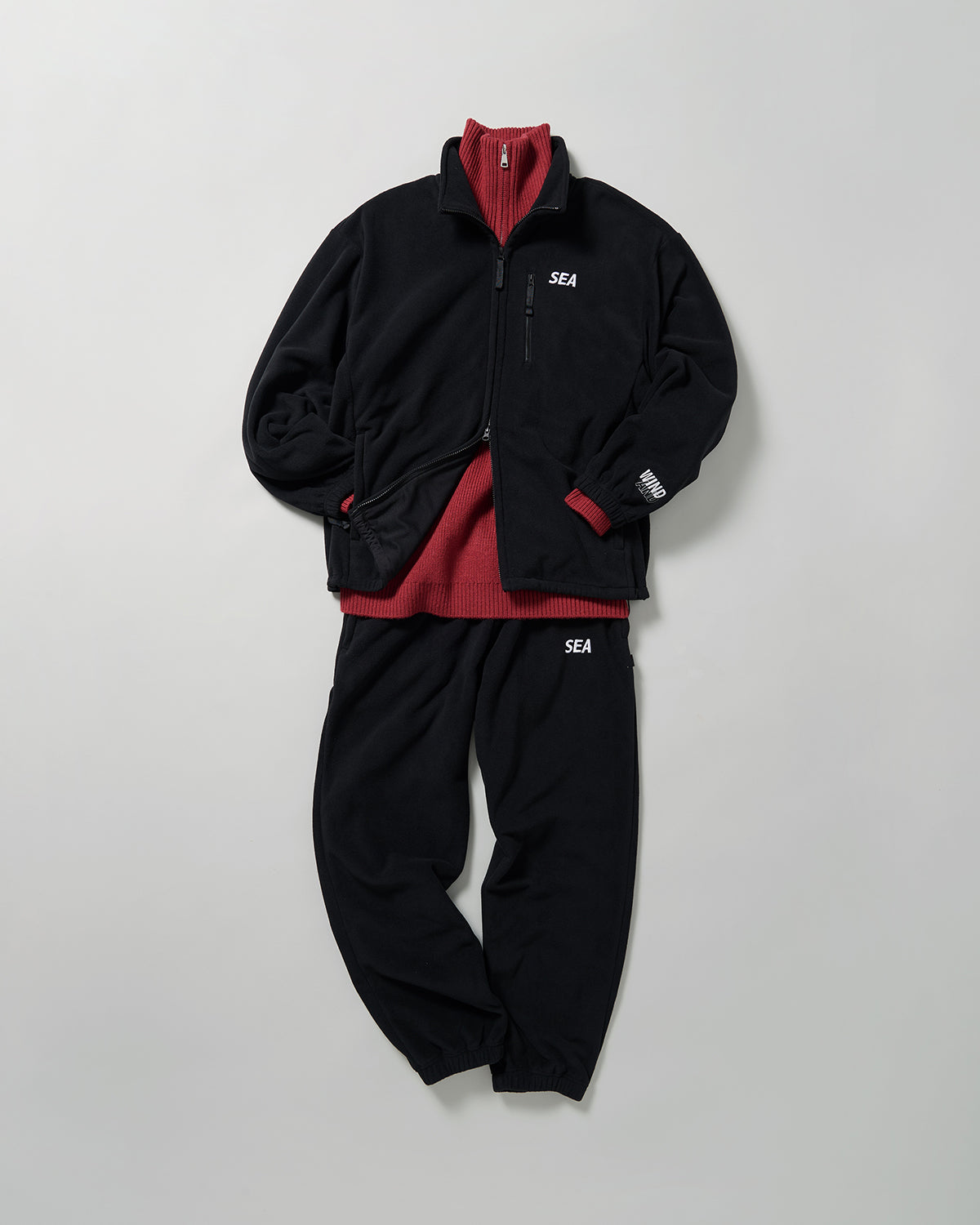 FLEECE ZIP-UP JACKET – WIND AND SEA