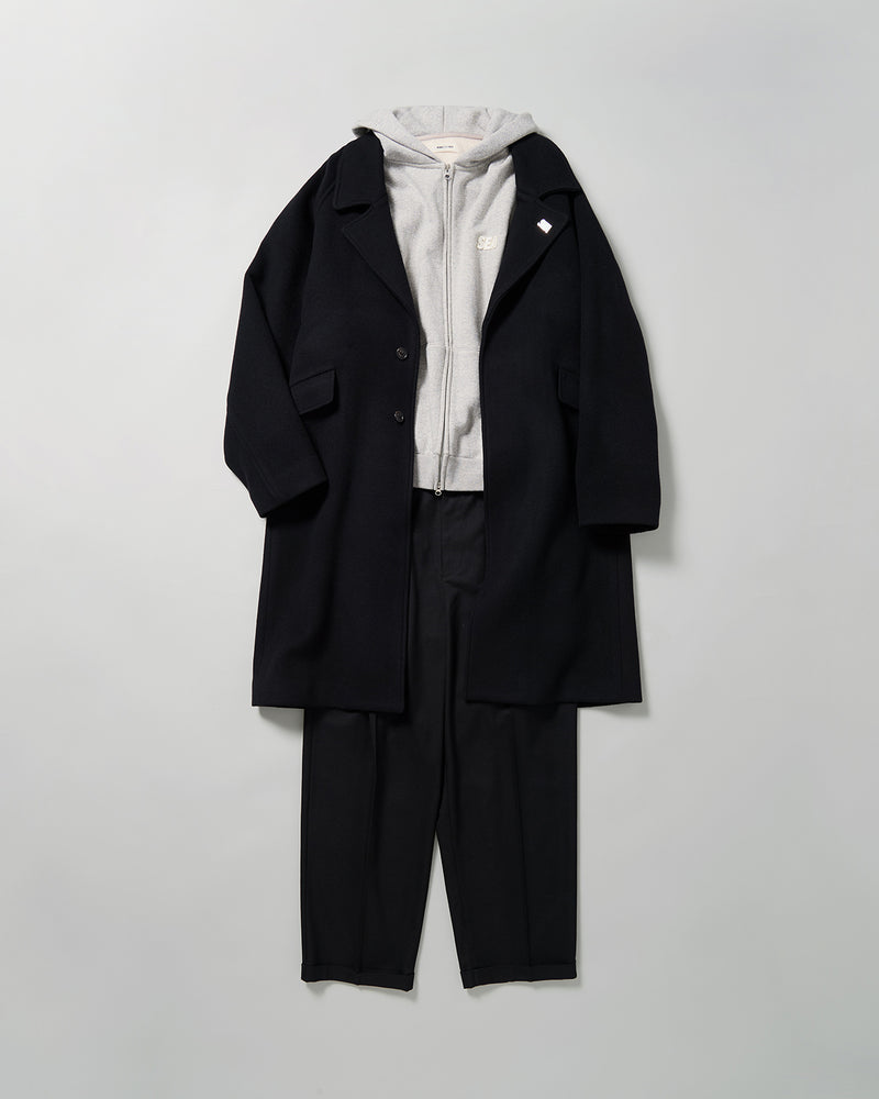 OVERSIZED WOOL MELTON COAT
