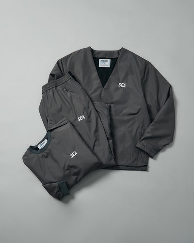 WARM UP CARDIGAN WITH FISHINGNET RECYCLE MATERIAL