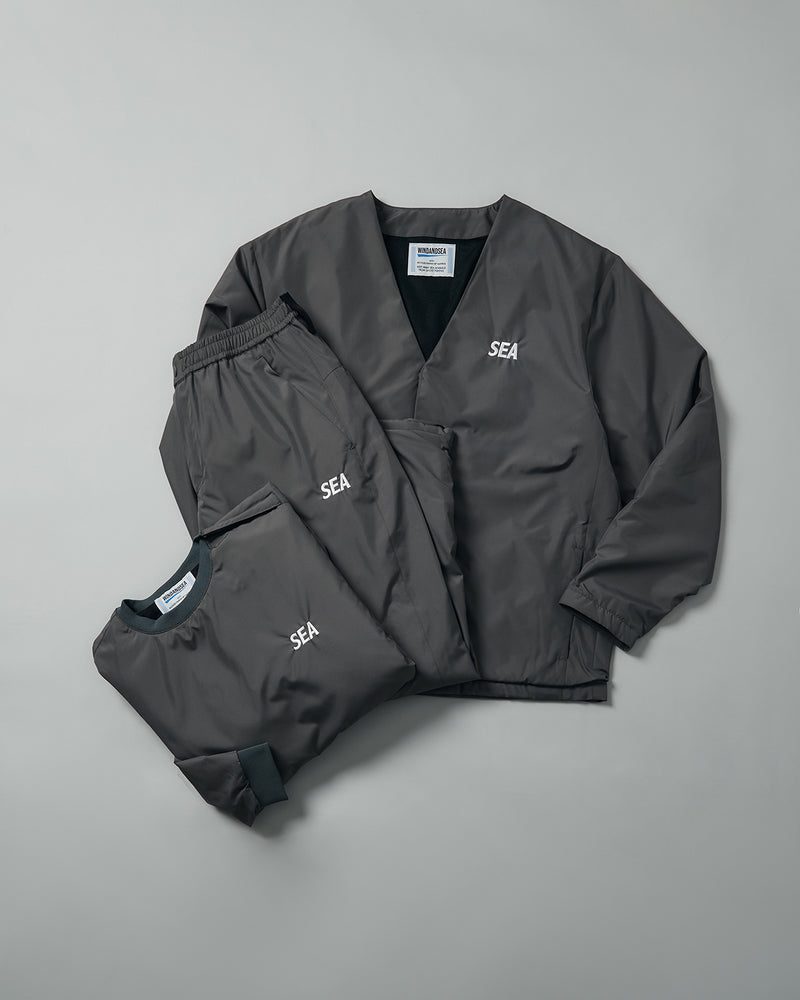 WARM UP CARDIGAN WITH FISHINGNET RECYCLE MATERIAL