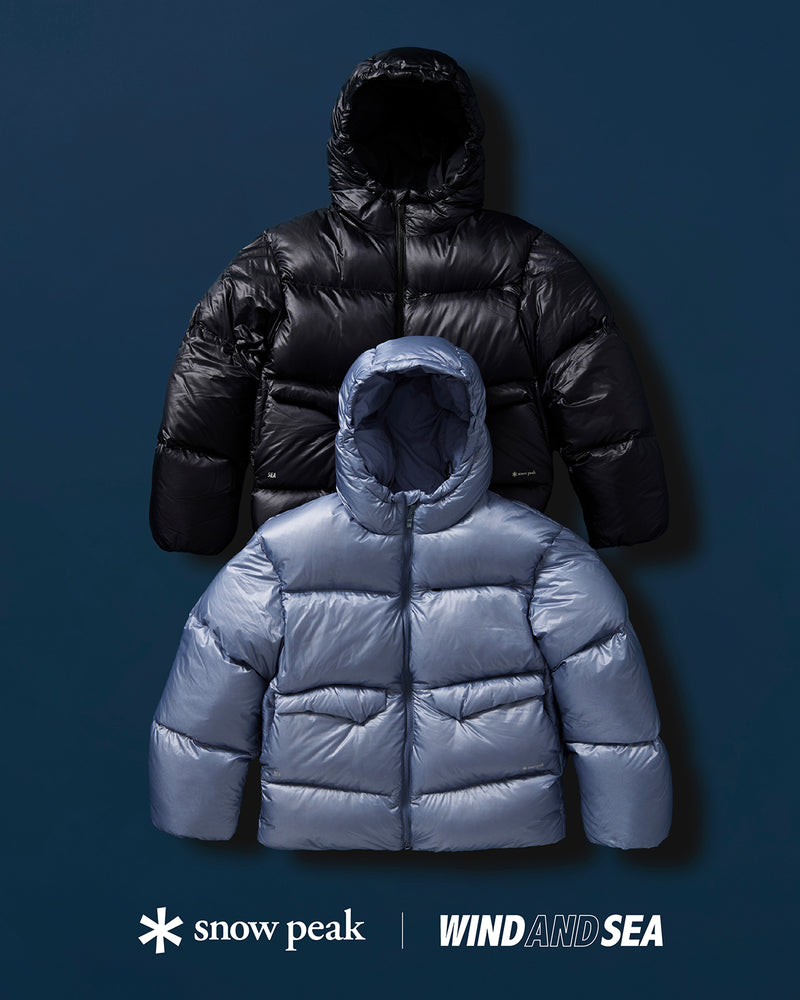 snow peak x WDS Pertex Light Weight Down Jacket