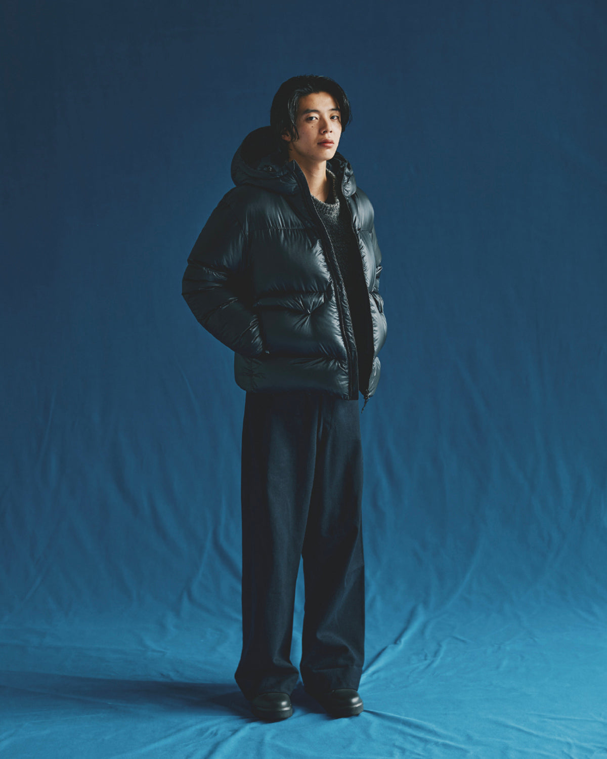 snow peak x WDS Pertex Light Weight Down Jacket