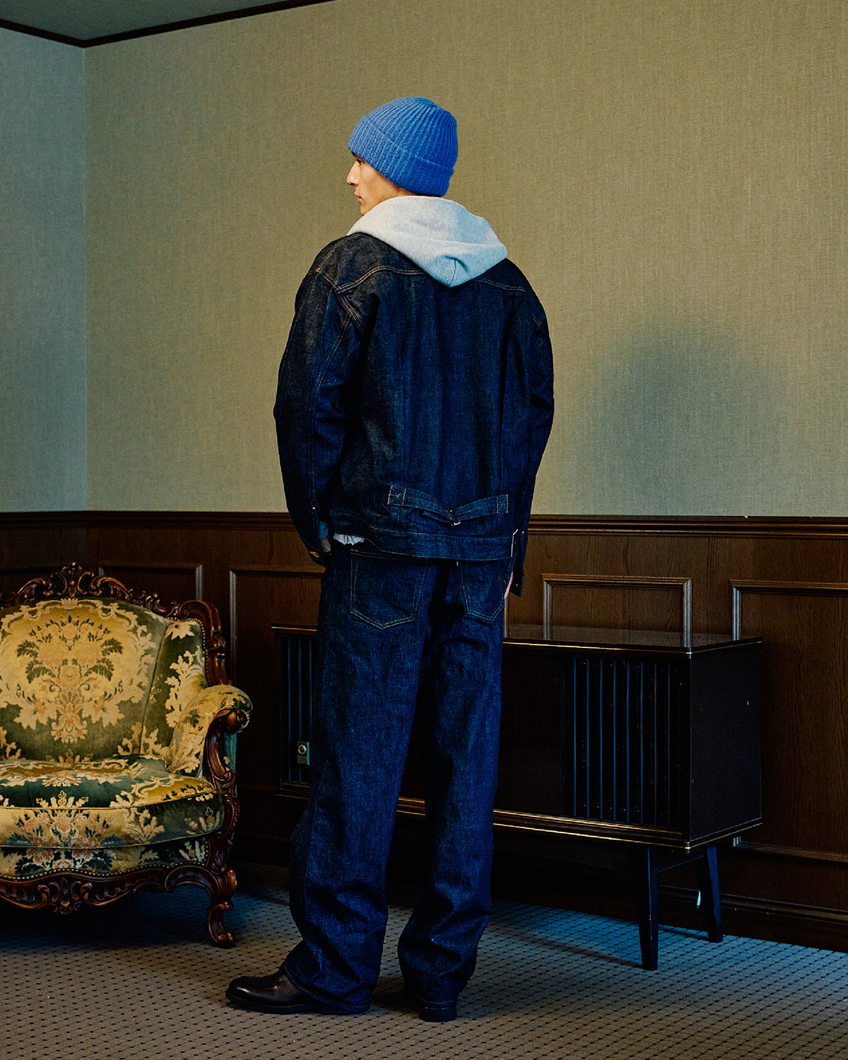 COZY DENIM PANTS