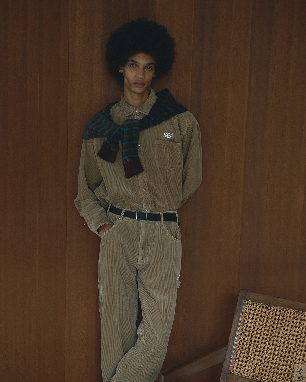 WASH CORDUROY SHIRT