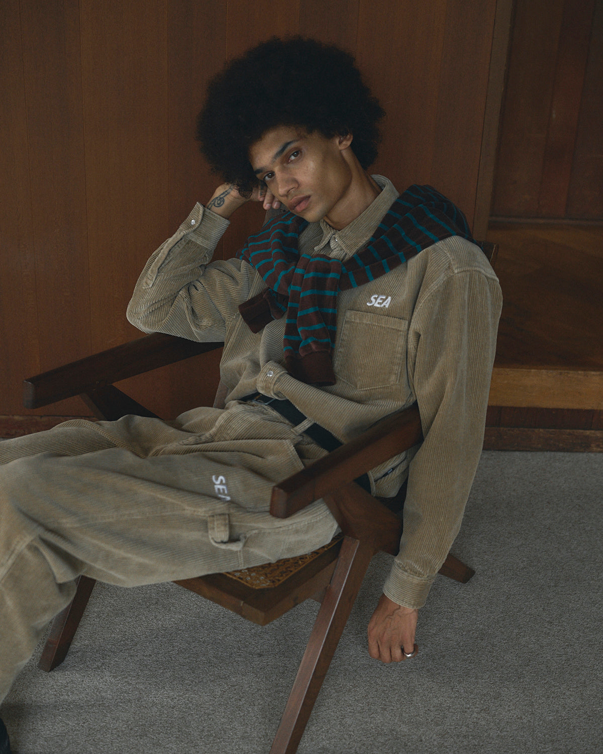 WASH CORDUROY SHIRT