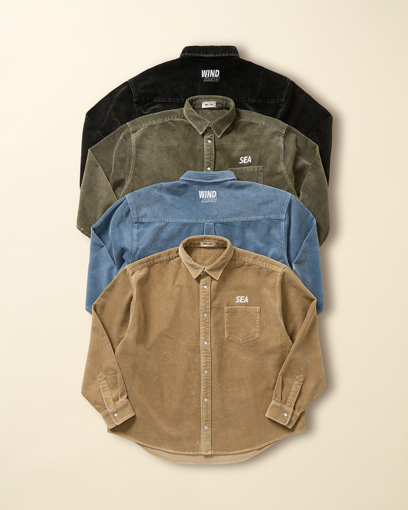 WASH CORDUROY SHIRT