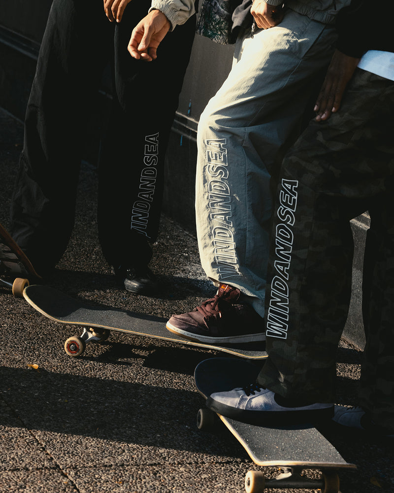 BIG LOGO NYLON PANTS
