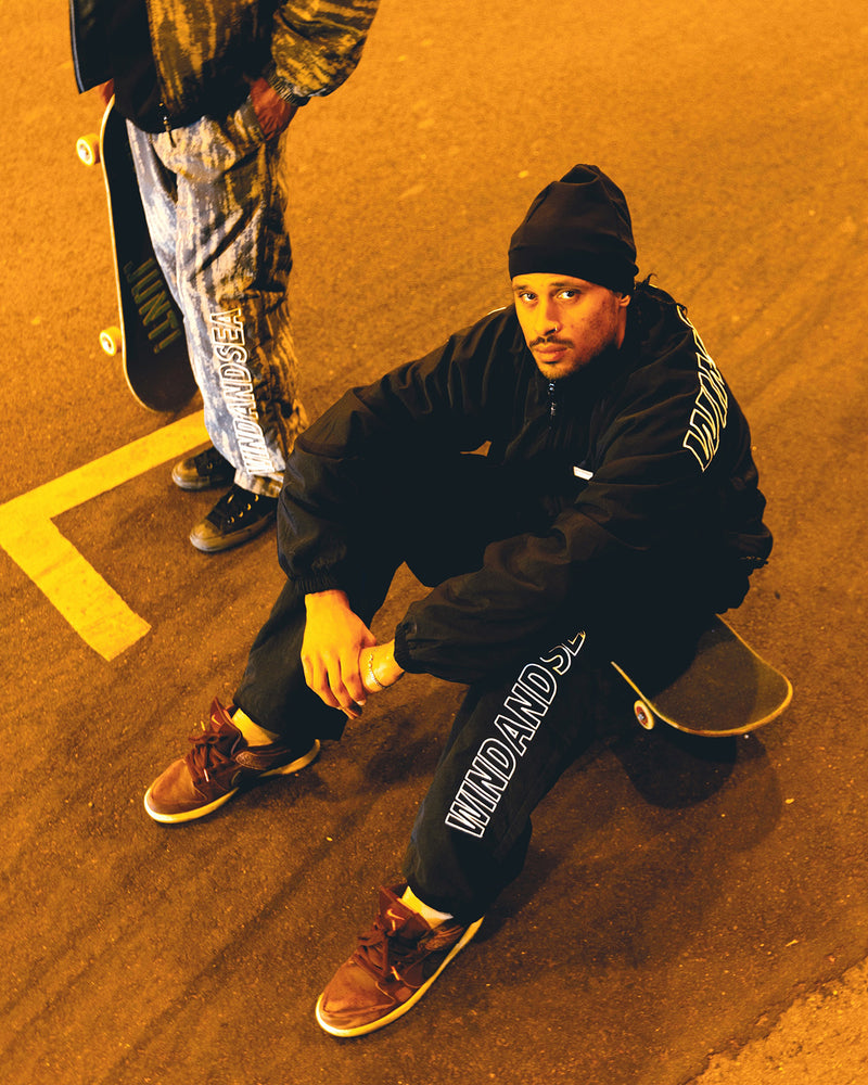 BIG LOGO NYLON PANTS