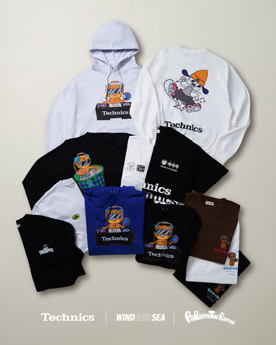 Technics x PARAPPA x WDS CREW NECK SWEAT