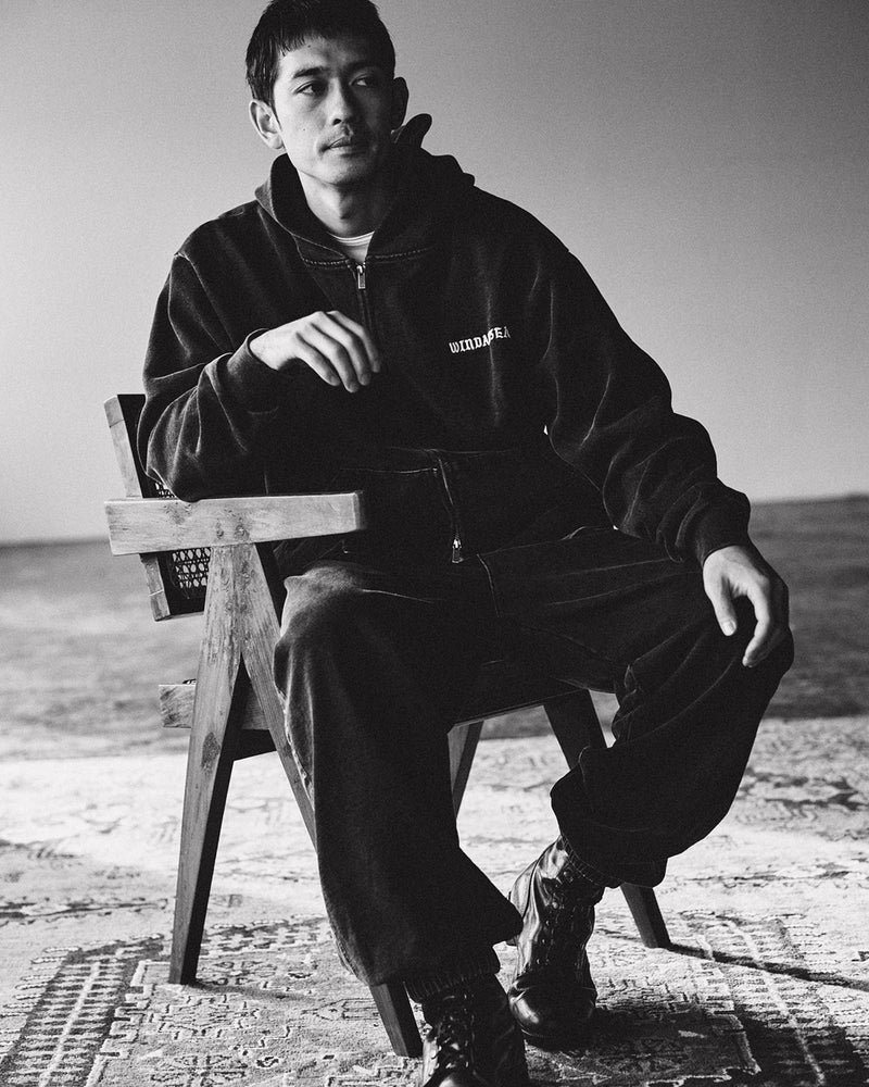 BLACK BANDANA BLOUSON