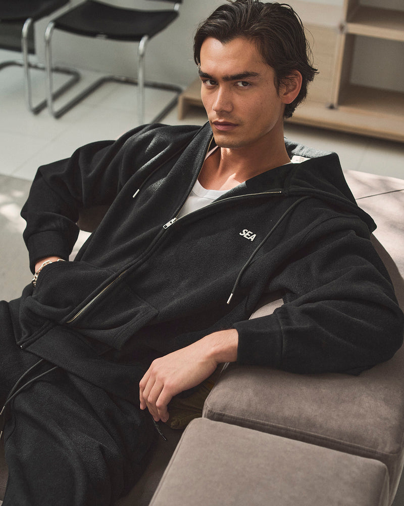 HEAVEY FLEECE ZIP UP HODIE