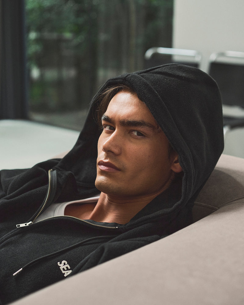 HEAVEY FLEECE ZIP UP HODIE