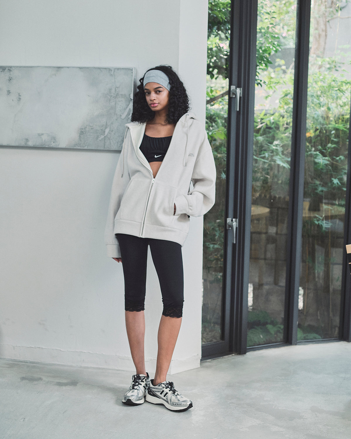 HEAVEY FLEECE ZIP UP HODIE