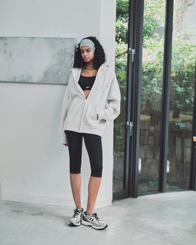 HEAVEY FLEECE ZIP UP HODIE