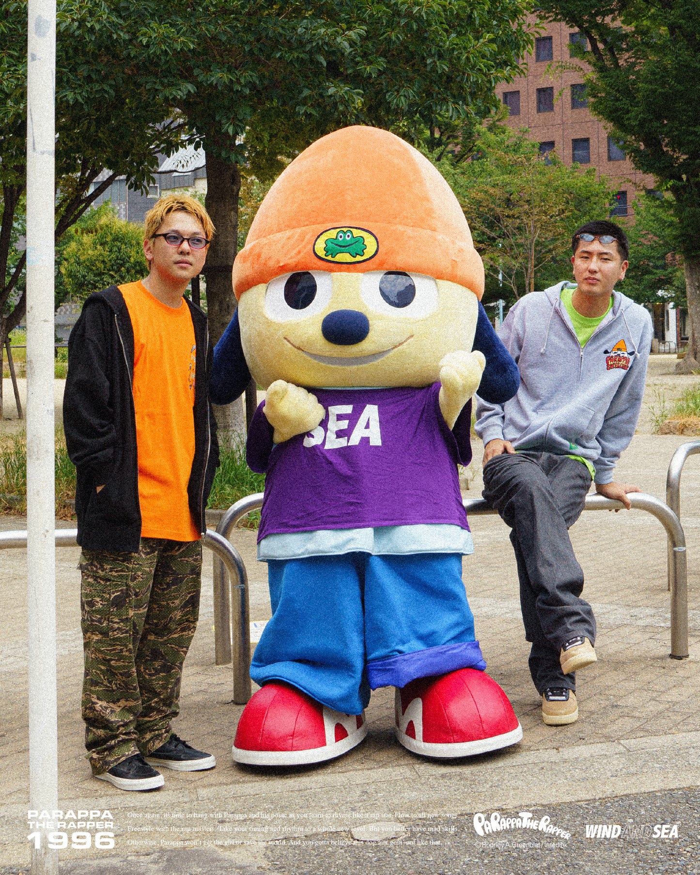 PARAPPA x WDS 96 ZIP UP HOODIE