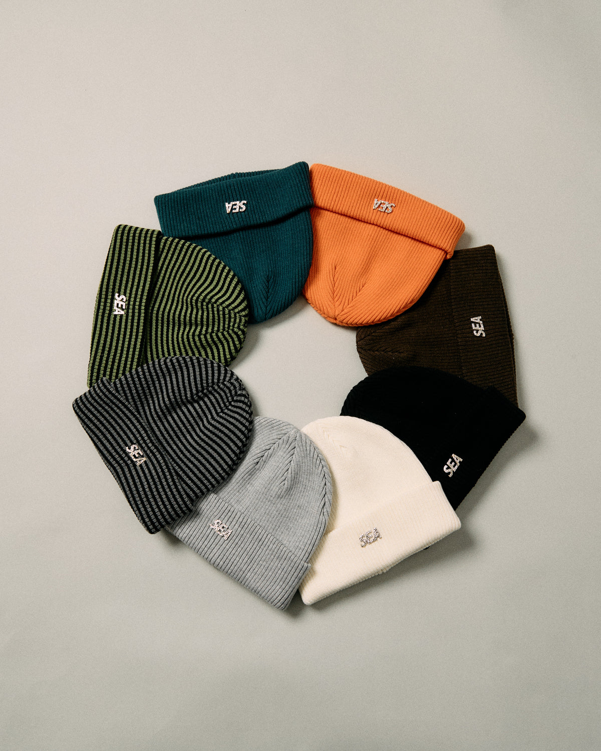 METAL LOGO KNIT CAP