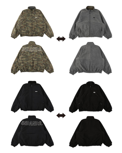 BIG LOGO REVERSIBLE NYLON JACKET