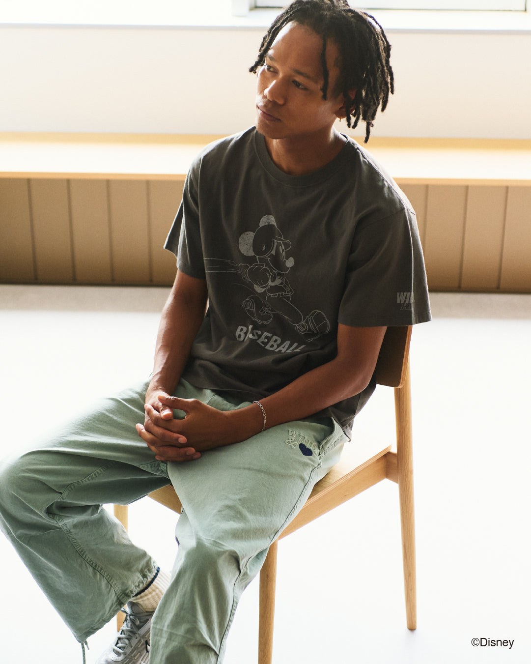 SMOOTHY x WDS BASEBALL S/S tee