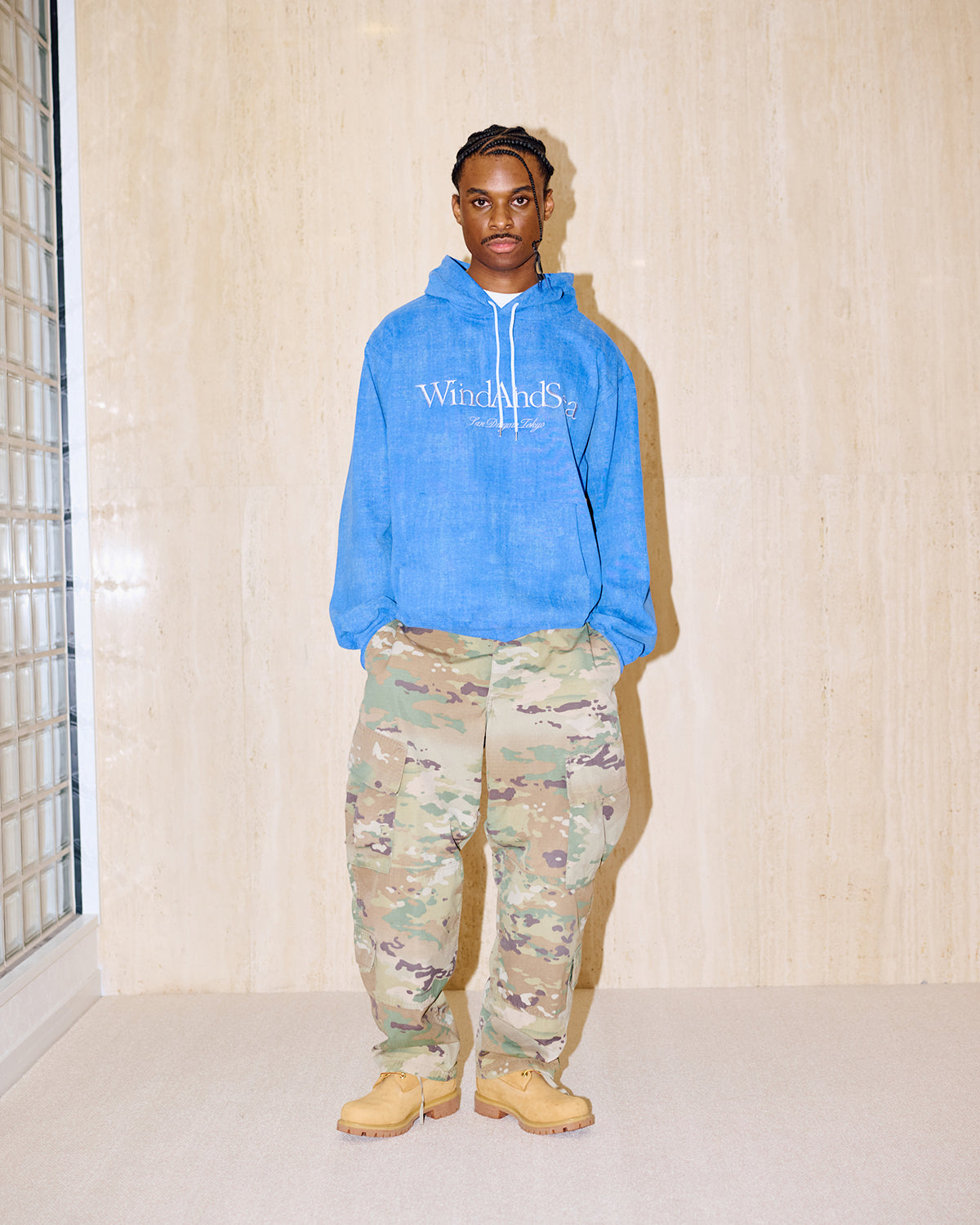 Draw cord Hooded Sweatshirt