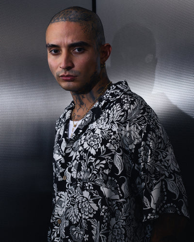 BOTANICAL PATTERN S/S SHIRTS
