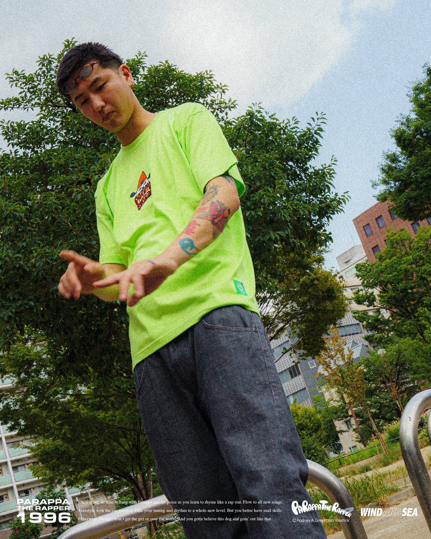 PARAPPA x WDS PARAPPA 96 TEE