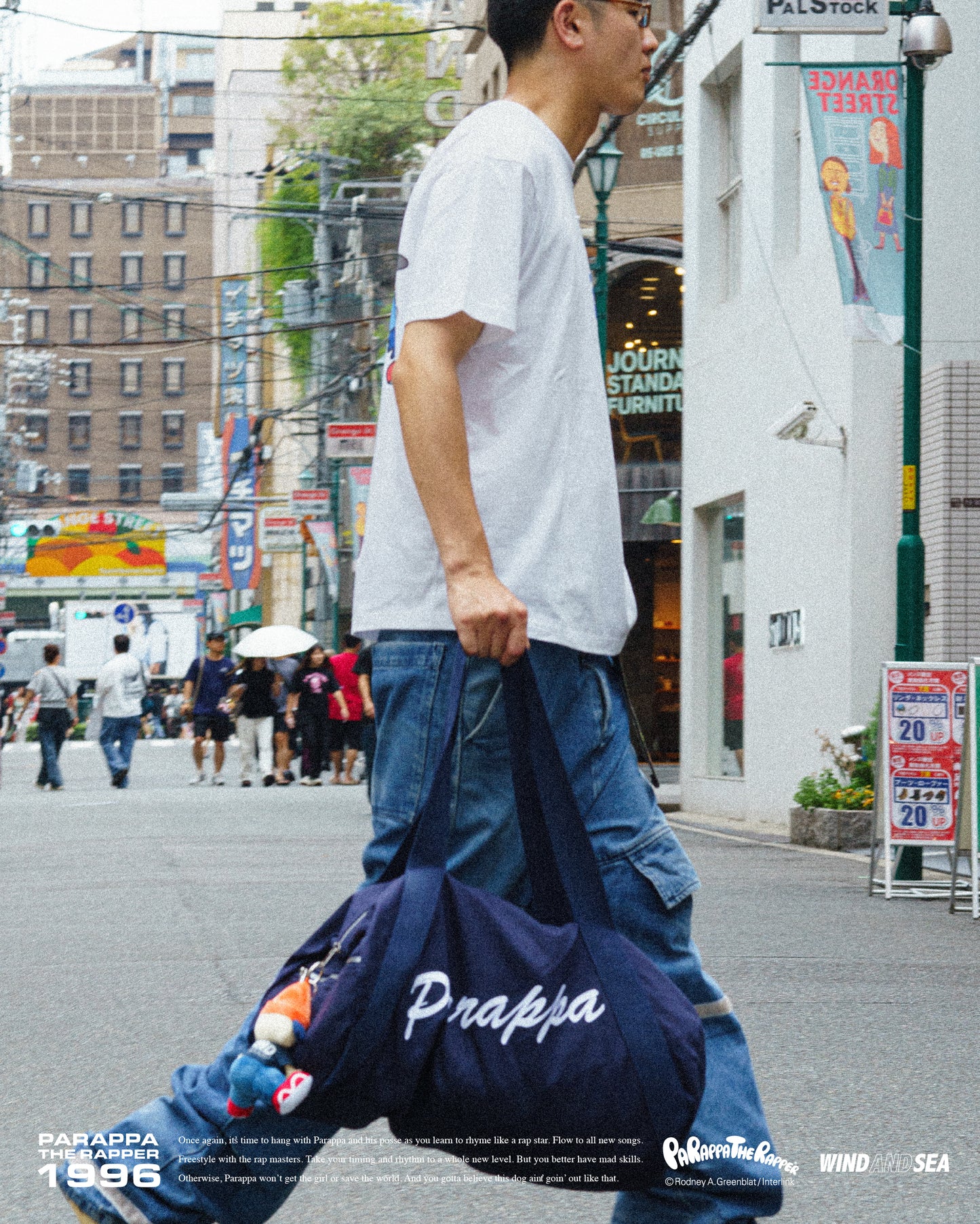 PARAPPA x WDS GYM BAG