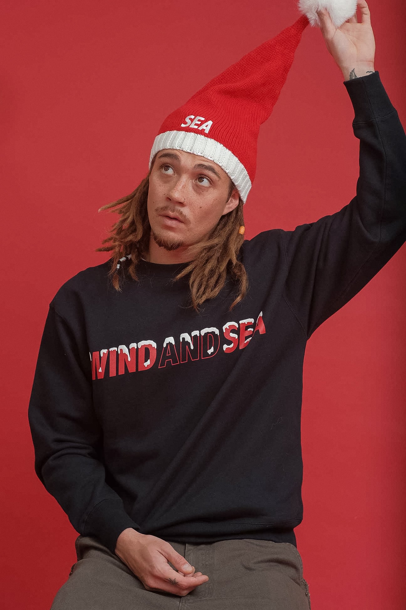 XMAS LOGO SWEATSHIRT