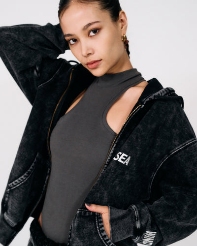 AGED ESSENTIAL ZIP HODDIE
