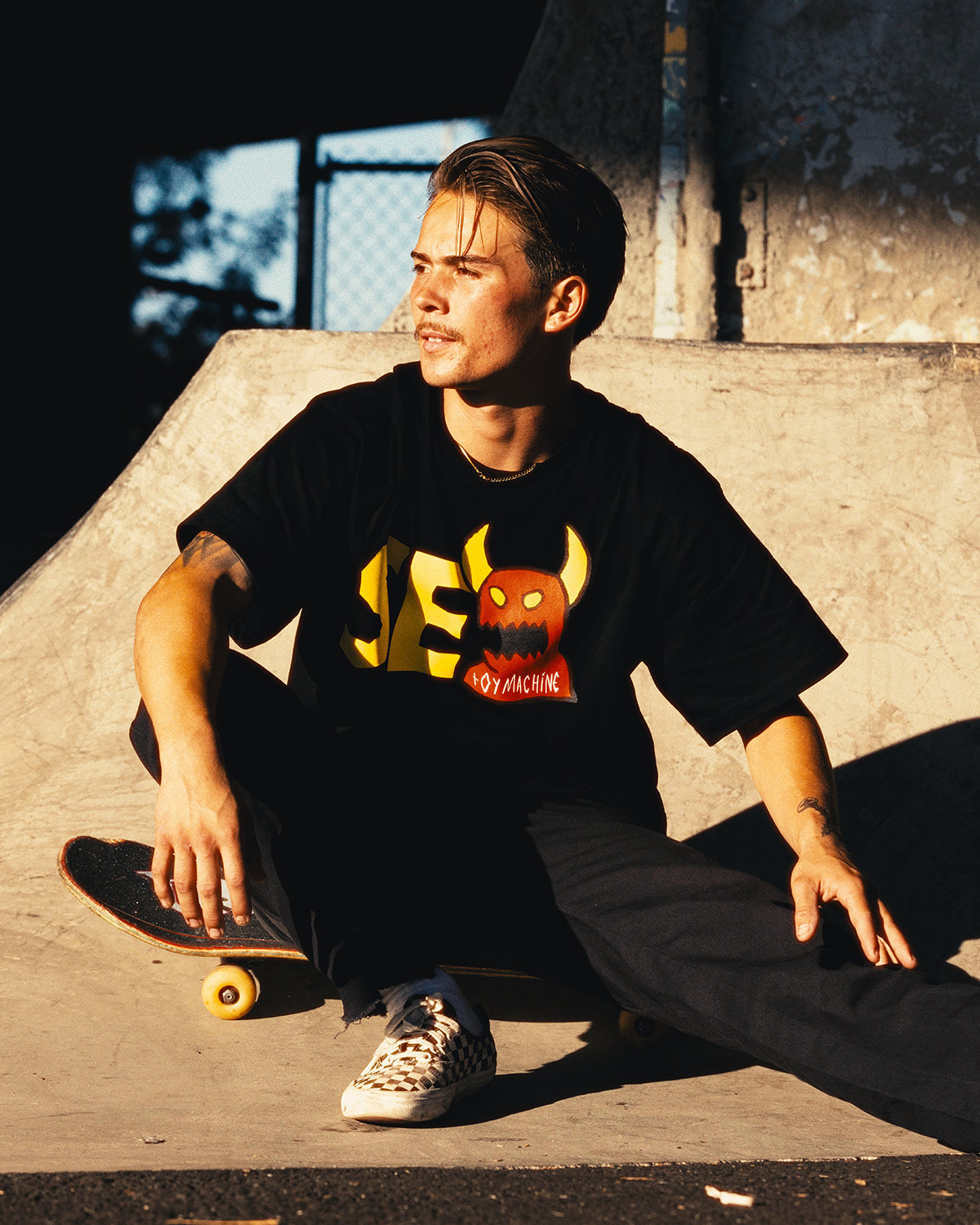 toy machine x WDS TOYMONSTER SEA TEE – WIND AND SEA