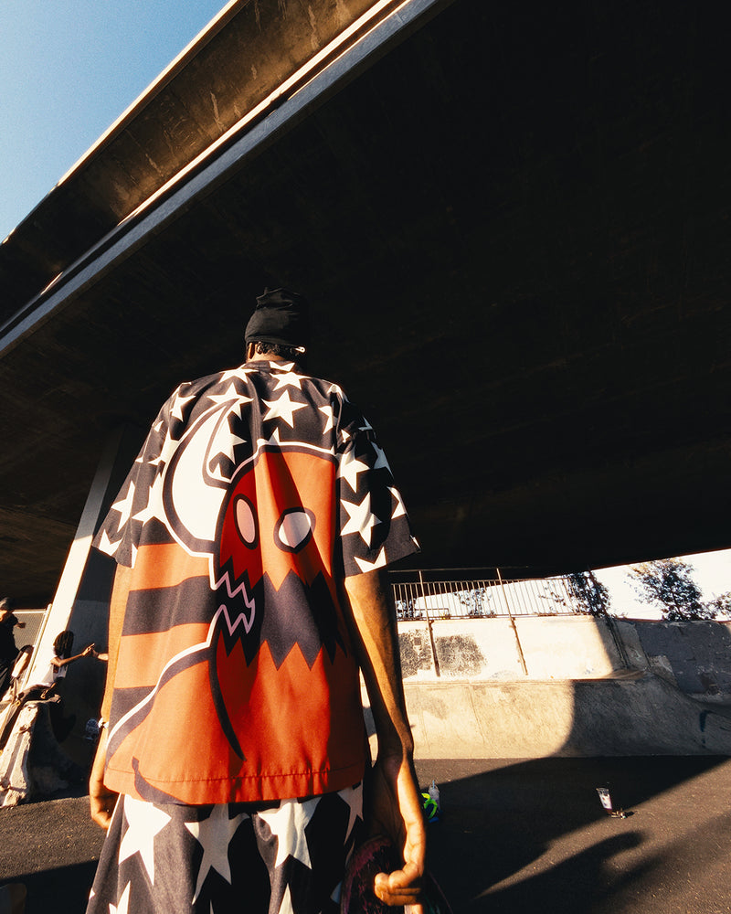 toy machine x WDS AMERICAN MONSTER SHIRT