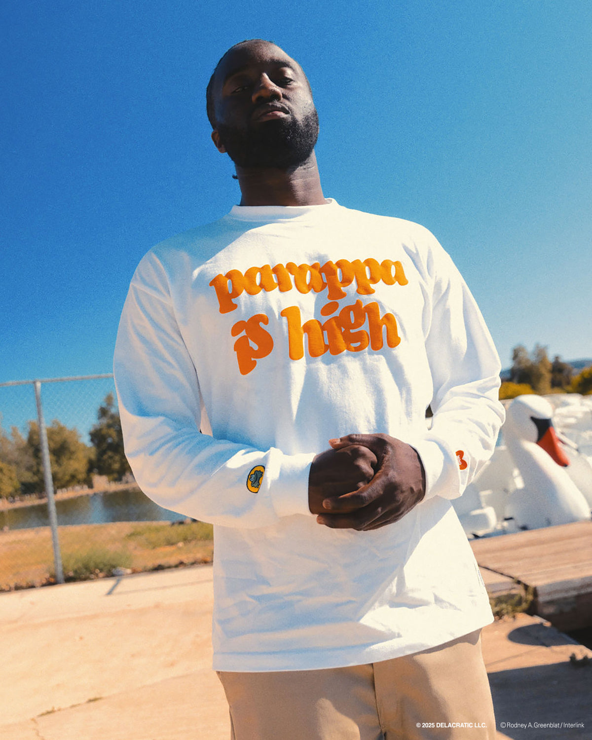 PARAPPA x DE LA SOUL x WDS LOGO L/S TEE