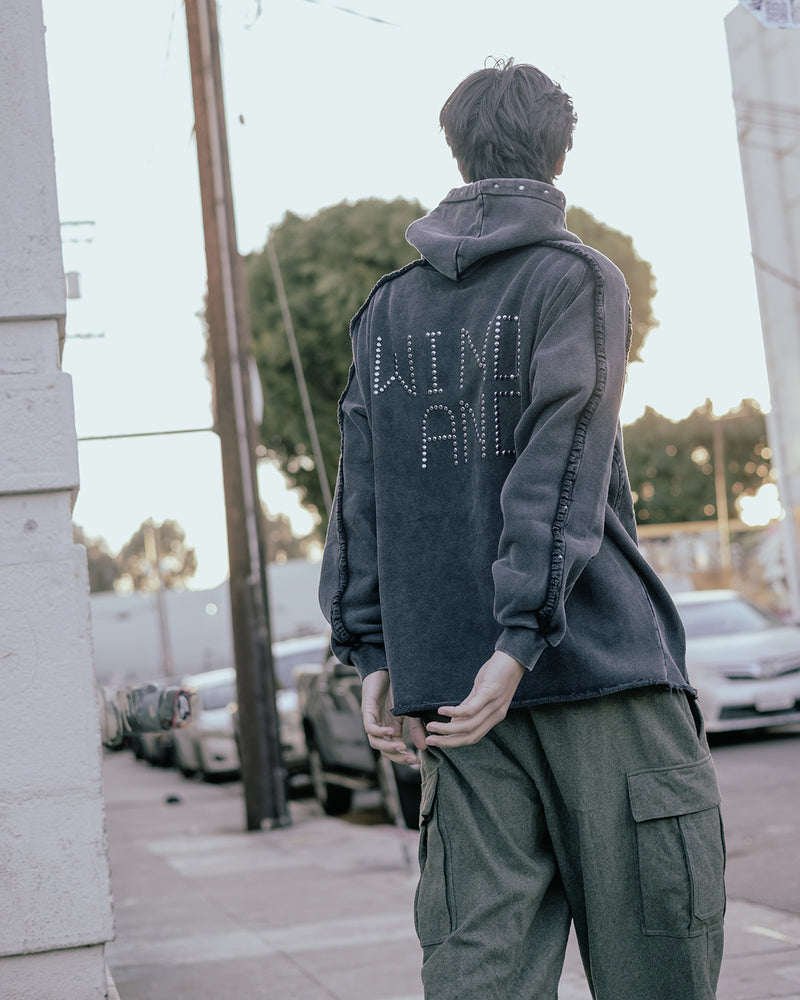 Sulfer Acid C-off Hooded sweatshirt