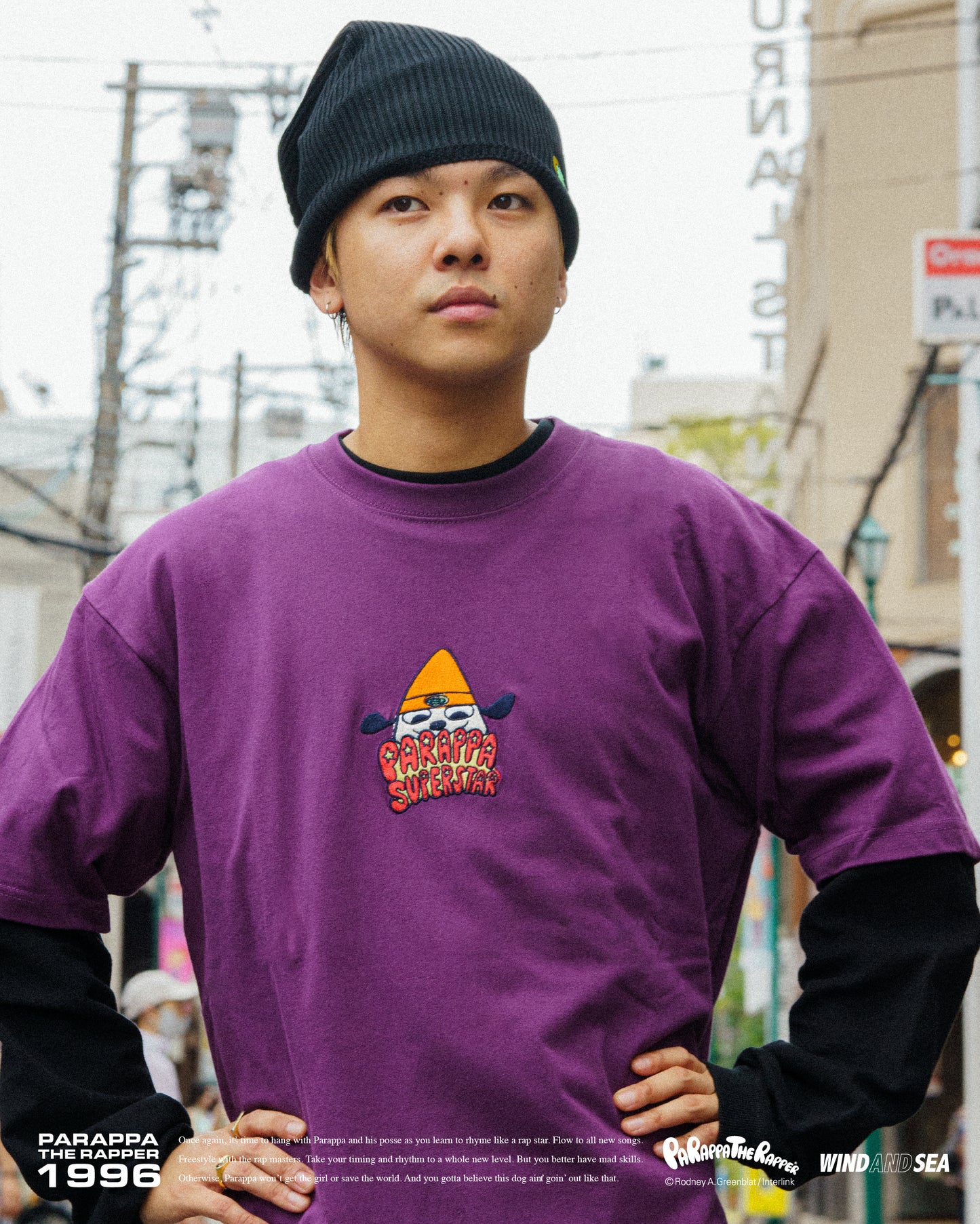PARAPPA x WDS LONG KNIT CAP