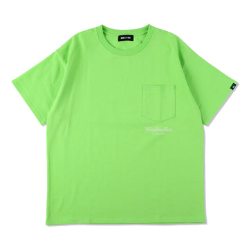 SDT Color Pocket S/S  tee / P-GREEN