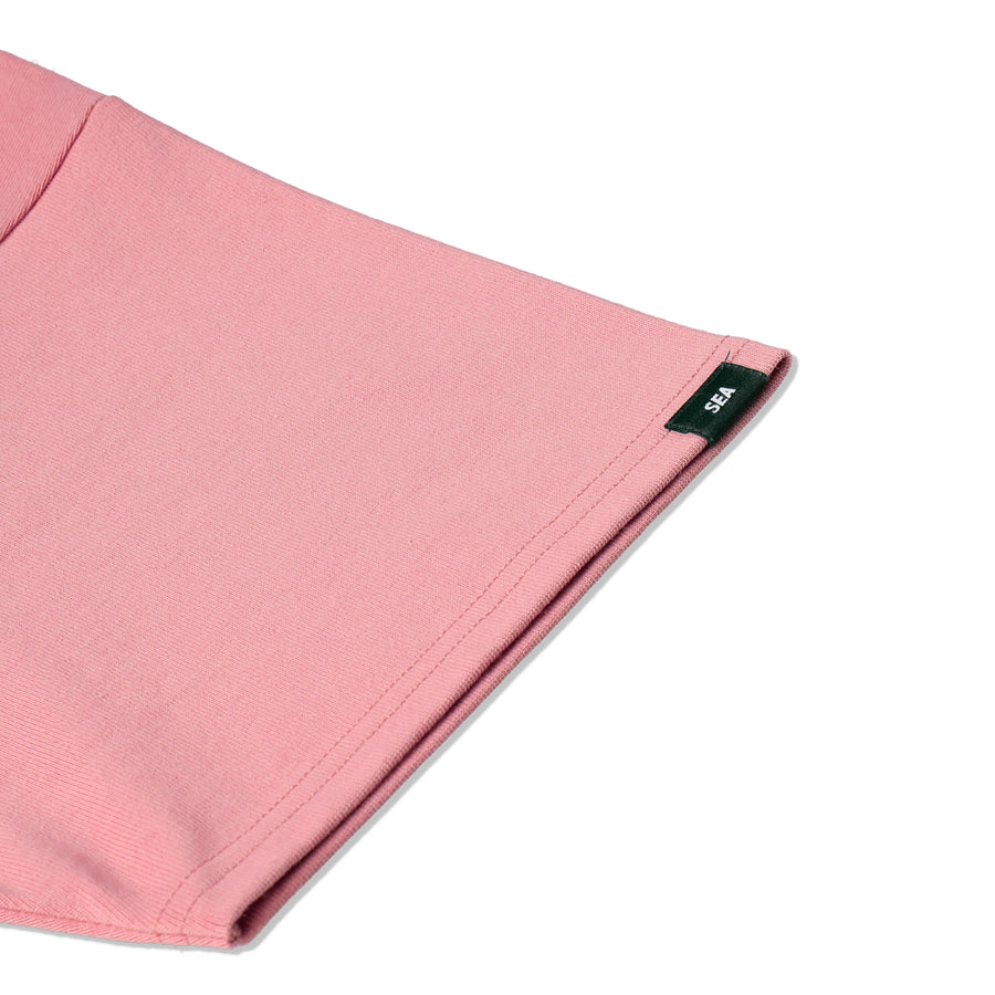 SDT Color Pocket S/S  tee / P-PINK