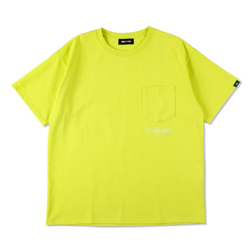 SDT Color Pocket S/S  tee / P-YELLOW