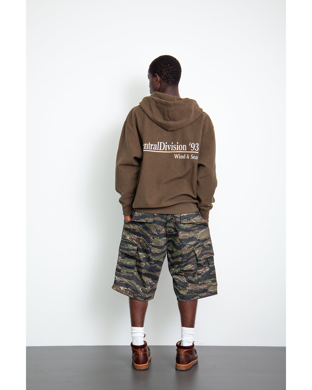 Brushed Zip Up Sweatshirt