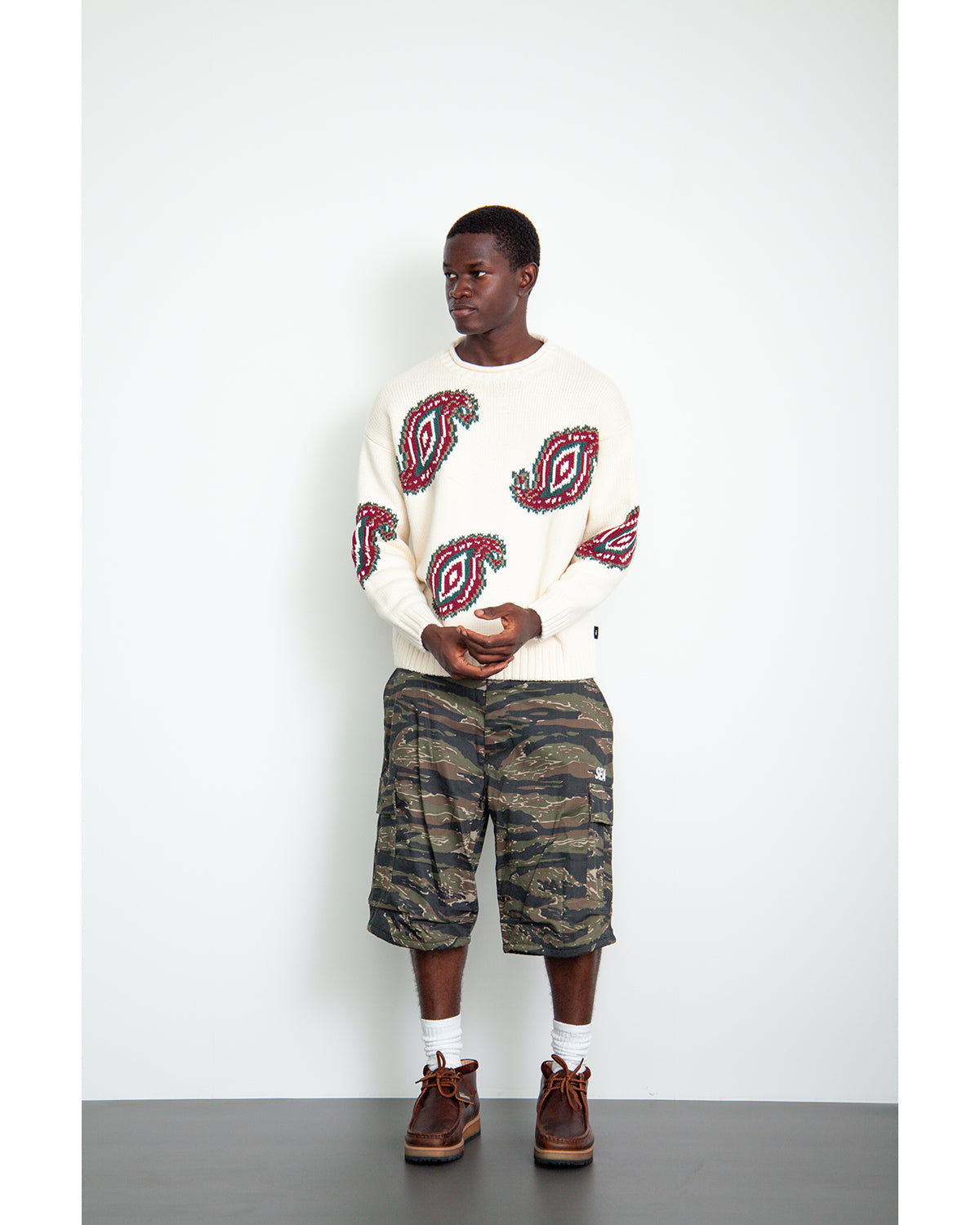 Paisely SEA Knit Sweater