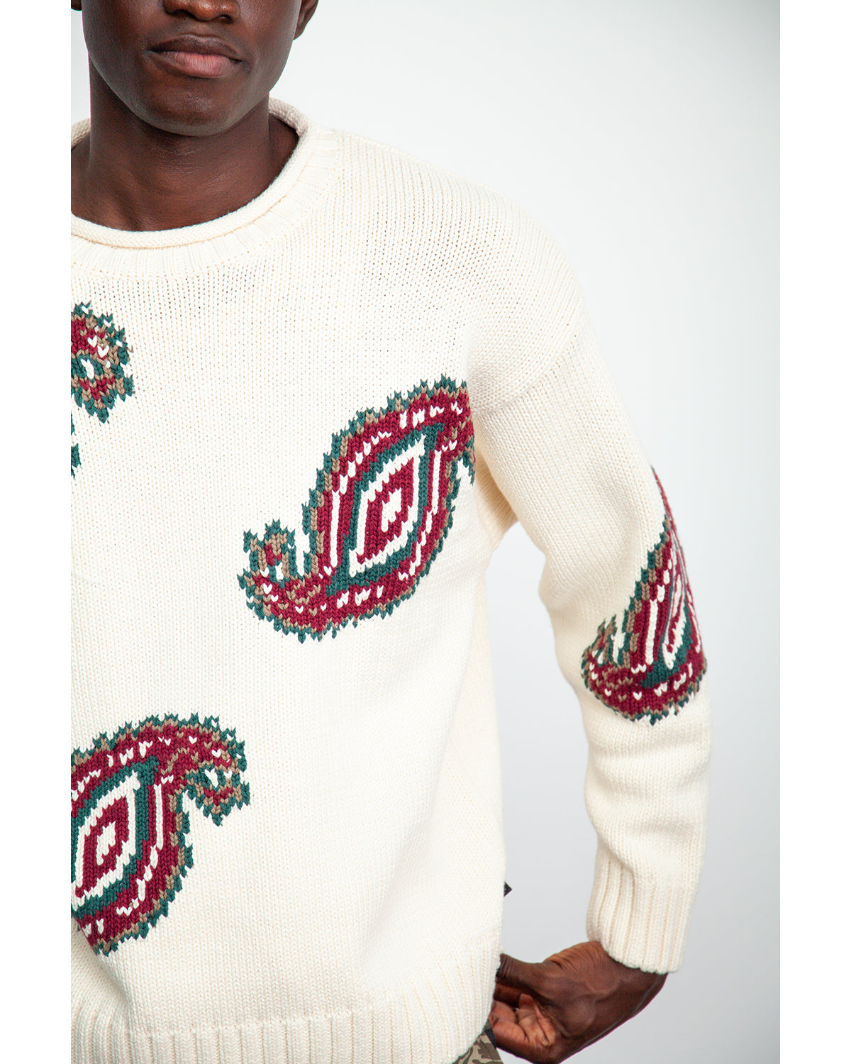 Paisely SEA Knit Sweater