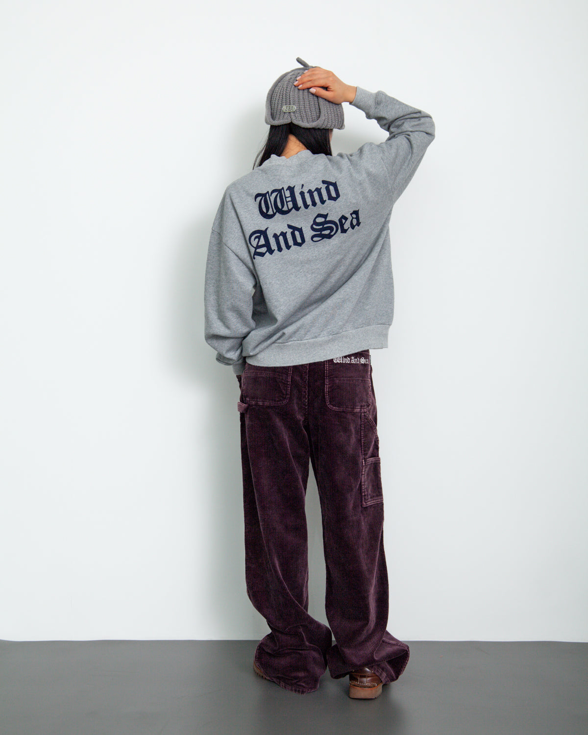 flocky Crewneck Sweatshirt