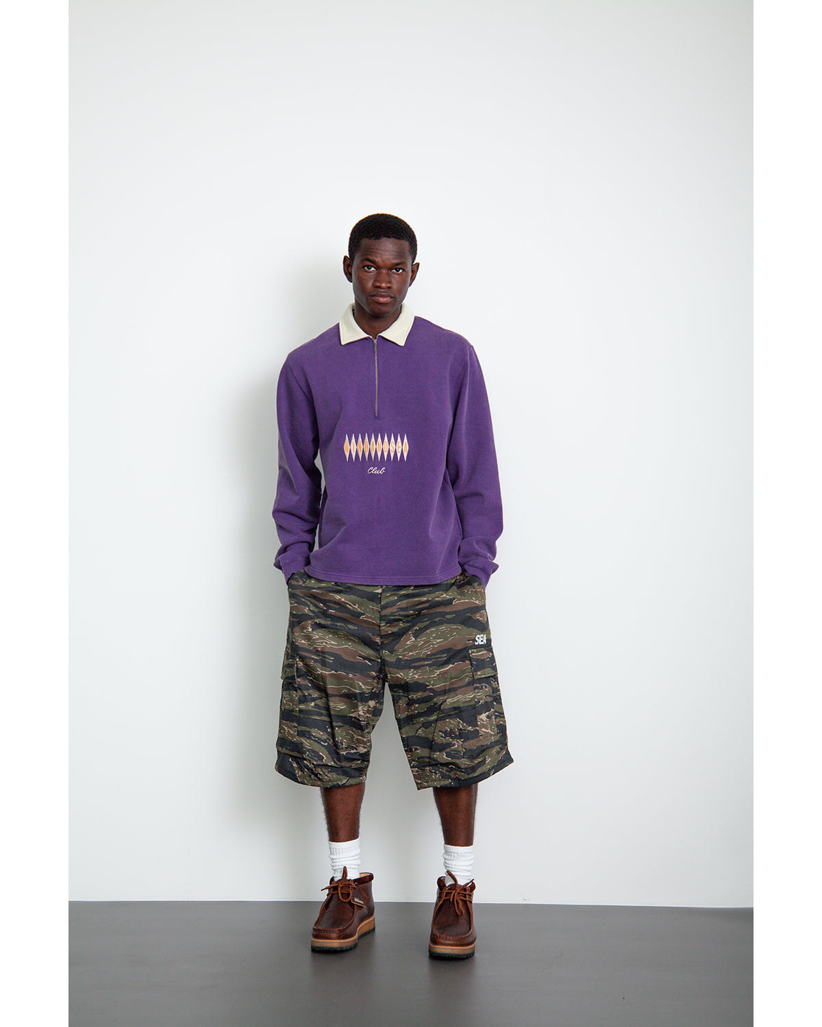 Club Half Zip Sweatshirt – WIND AND SEA